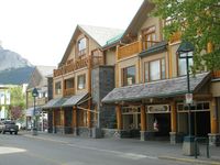 Typisk gadebillede i Banff